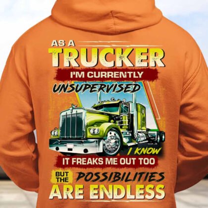 As a Trucker I am Currently Unsupervised