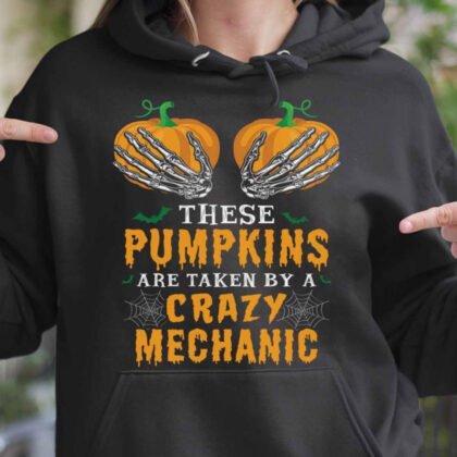 These Pumpkins are taken by a Crazy Mechanic