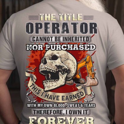 The Title Operator cannot be inherited nor purchased